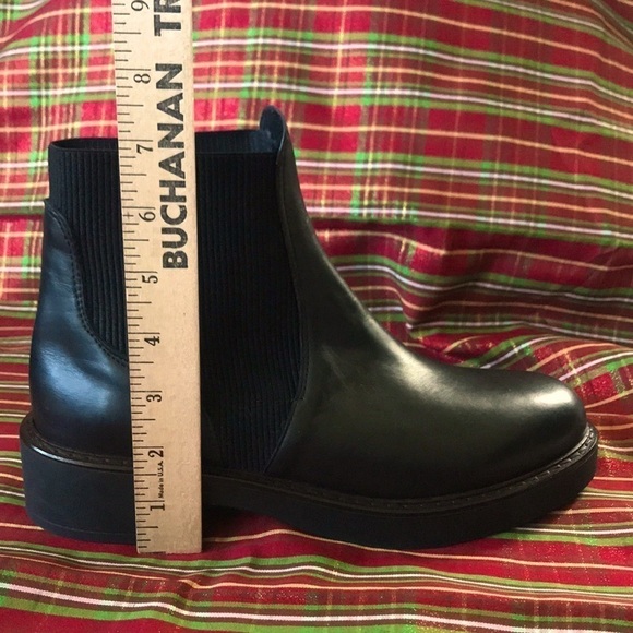 Brand New Emanuele Crasto Black Italian Leather Pull On Ankle Boots - Picture 5 of 16